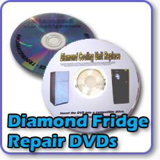 The Diamond propane refrigerator repair dvd - Contact Warehouse Appliance for more information on this gas fridge and all your propane appliance needs!