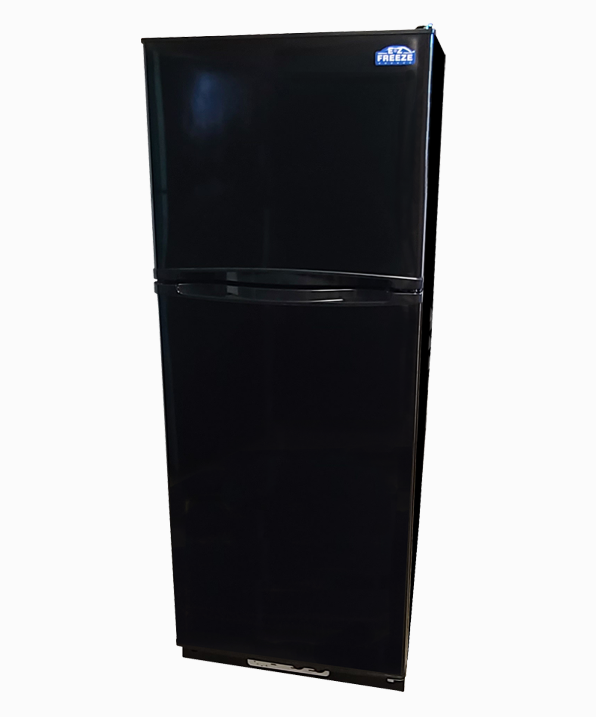 Black refrigerator from Warehouse Appliance