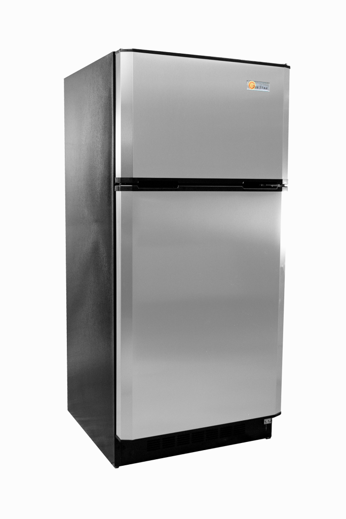Stainless Steel gas fridge from Warehouse Appliance
