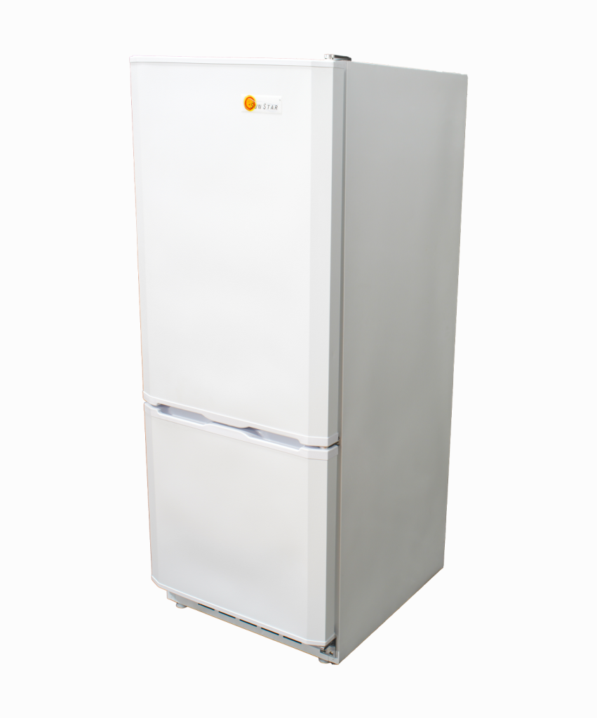 White gas fridge from Warehouse Appliance